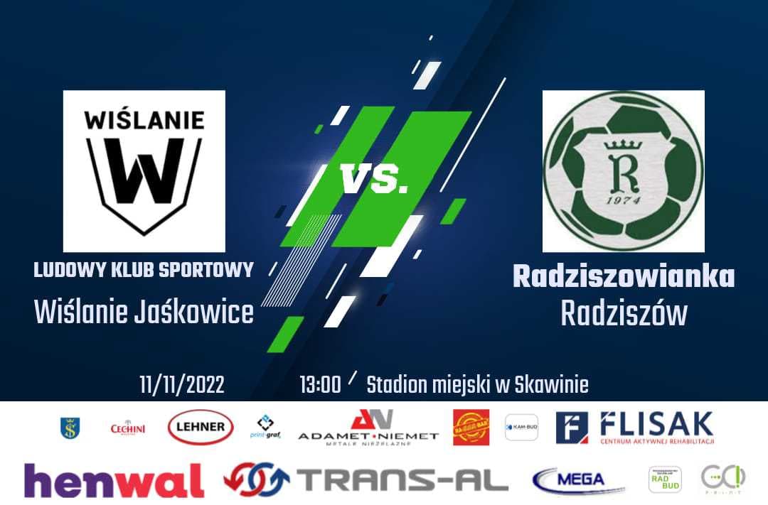 Ostatni mecz rundy: Wiślanie" Jaśkowice - Radziszowianka