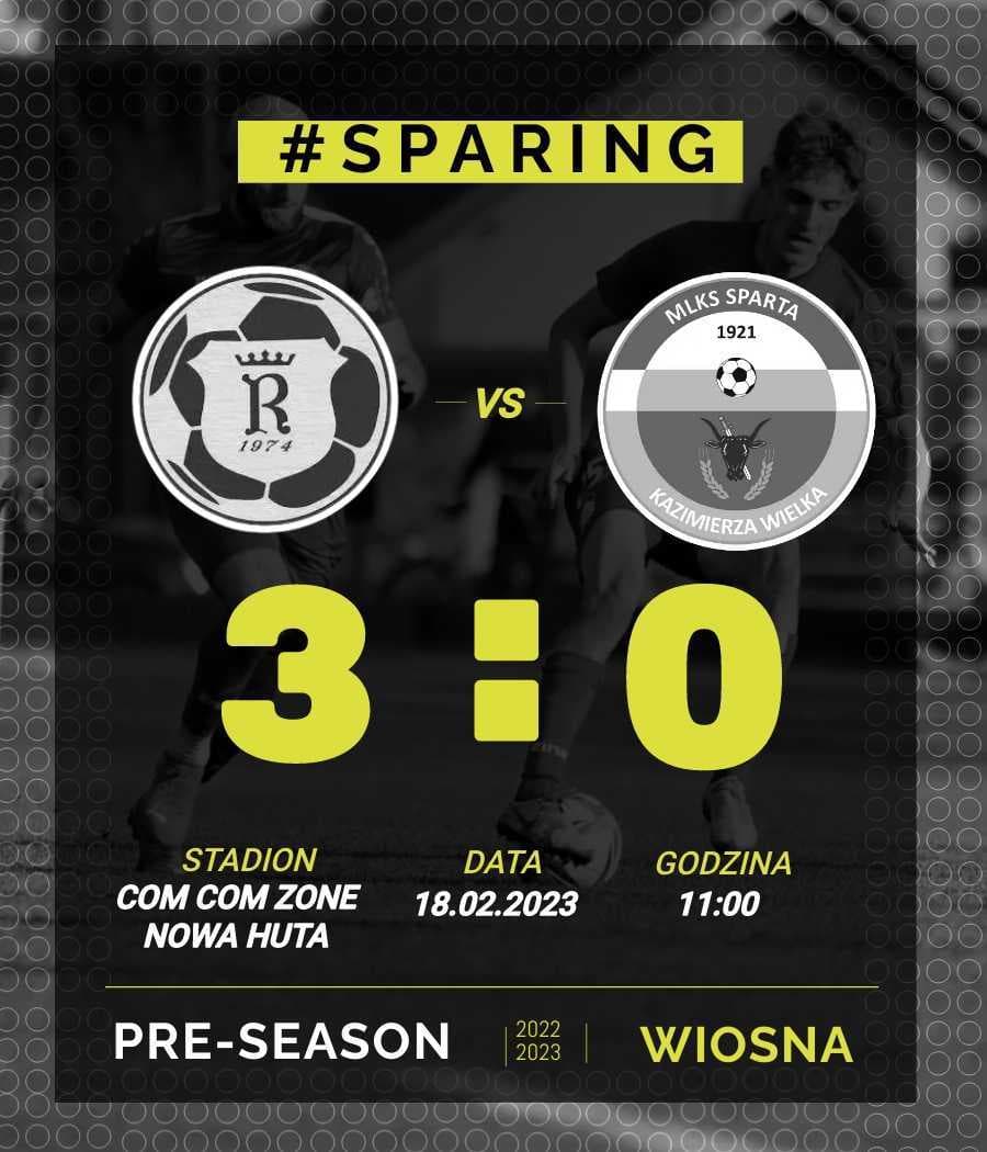 RADZISZOWIANKA - Sparta Kazimierza Wielka 3:0