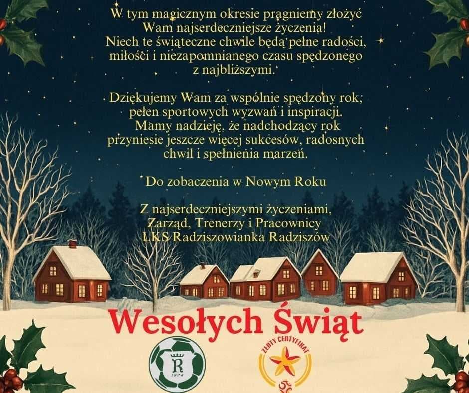 Życzenia świąteczne.